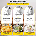 Amocart 10-30L Electric Dough Machine Stainless Steel Commercial Cream Egg Whisk Mixer Processor Kitchen Food Stand Blender