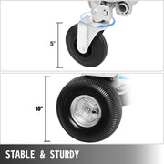Charger l'image dans la visionneuse de galerie, Amocart Camion à main pliable en aluminium 3 en 1, chariot à chariot, poids maximum de 1000 lb, 350 k
