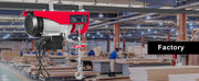 Charger l'image dans la visionneuse de galerie, Amocart 400-1000kg Electric Hoist Lifting Crane Cable Hoist Winch for Boat Car Garage Elevator with Wired Remote Control Lifter
