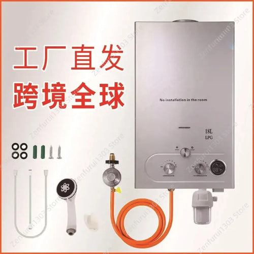 Gas Water Heater Natural Gas Instant Hot Copper Water Tank