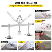 Bild in Galerie-Viewer laden, Amocart Dent Pulling Tool Panel Dent Pull Lever Bar Shockproof Pads Car Body Dent Removal Repair Kit T-Rod Slide Hammer Puller
