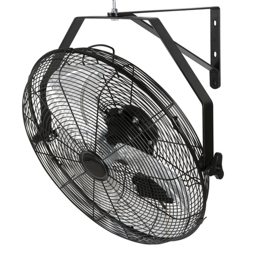 SucceBuy Wall Mount Fan High Velocity Waterproof Oscillating Industrial Wall Fan for Warehouse Greenhouse Patio ETL Listed