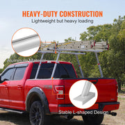 Charger l'image dans la visionneuse de galerie, Amocart Truck Rack, 800 lbs Capacity, 71"x31" Aluminum Ladder Rack for Truck with 8 Non-Drilling C-clamps, Heavy Duty Truck Bed
