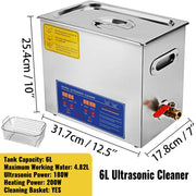 Load image into Gallery viewer, Amocart 1.3L 2L 3L 6L 10L 15L 22L 30L Ultrasonic Cleaner Lave-Dishes Portable Washing Machine Ultrasound Home Clean Appliances
