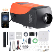 Bild in Galerie-Viewer laden, Amocart 8KW Bluetooth Diesel Air Heater 12V Diesel Heater with Automatic Altitude Adjustment Diesel Parking Heater for Trailer
