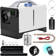 Charger l'image dans la visionneuse de galerie, Amocart 8KW Diesel Air Heater Parking Heater 12V Truck Heater One Air Outlet with Black LCD Switch For RV Truck Boat Caravans
