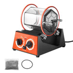 Amocart 3kg 5kg Rotary Tumbler Surface Polisher Jewelry Drum Polishing Machine Gem DIY Mini-Tumbler Finishing Tools