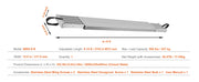 Charger l'image dans la visionneuse de galerie, Amocart Telescoping Aluminum Work Plank 9-15 Feet 500lbs Capacity 12.5in Width Aluminum Scaffold Plank Extension Staging Plank
