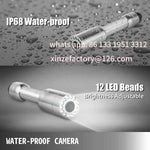 Customizable DVR Recording Function 7/9in Monitor 20/30/50M IP68 Sewer Pipeline Industrial Amocart Pipe Inspection Video Camera