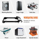 SucceBuy 1500 lbs Washing Machine Fridge Stand Adjustable Base Movable with Swivel Wheels for Laundry Dryer Washer Refrigerator