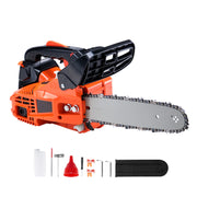 Charger l'image dans la visionneuse de galerie, Amocart Gas Chainsaw Gasoline Powered Chain Saw Handheld Cordless Petrol Chainsaws for Tree Wood Branch Cutting Tree Trimming
