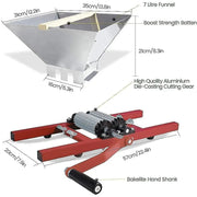 Load image into Gallery viewer, Fruit Crusher Apple Cider Wine Press 3.17 Gallon 12L Solid Wood Basket Press
