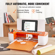 Load image into Gallery viewer, Amocart Vinyl Cutter Machine Computer Windows Software 3 Blades Pen Holder 14Inch 375MM Max Paper Feed Printer Cutting Plotter

