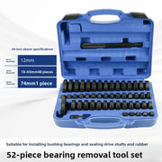 Bild in Galerie-Viewer laden, Amocart 52PCS Custom Bushing Bearing &amp; Seal Driver Set Transmission Wheel Axle Bearing Race Seal Driver Remover 18-65mm
