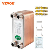 Bild in Galerie-Viewer laden, Amocart 30/40/60 Plates Heat Exchanger Wort Chiller Stainless Steel Homebrew Brewing Beer Cooler Counterflow  Water Heating

