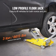 Bild in Galerie-Viewer laden, Amocart 3T/2T Floor Jack Aluminum Hydraulic Racing Jack Hydraulic Car Jack with Dual Piston Quick Lift Pump for Auto Repaire
