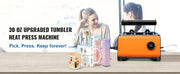 Bild in Galerie-Viewer laden, SucceBuy 11-30Oz Cup Tumbler Heat Press Touchscreen DIY Gift Ceramic Mug Heat Presser Sublimation Transfer Auto Printing Machine
