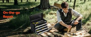 Bild in Galerie-Viewer laden, Amocart 20.5in Metal Tool Box Portable 4-Drawers Tool Chest with Drawers Locking Multi-Function Tool Organizer for Workshop

