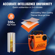 Charger l'image dans la visionneuse de galerie, Amocart 11oz-15oz Mug Heat Press Mini Gift Ceramic Cup Presser Tumbler DIY Handheld Sublimation Blanks Auto Printing Machine
