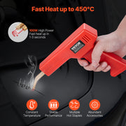 Charger l'image dans la visionneuse de galerie, Amocart Plastic Welder 100W Plastic Welding Gun with 800PCS Hot Staples Professional Welding Gun Plastic Car Bumper Repair Kit
