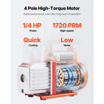 Amocart 3.5 CFM Single Stage Pump & 3 Gallon Vacuum Chamber Degassing Chamber Kit for Stabilizing Wood Degassing Silicone Resin