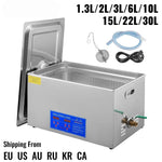 Amocart 1.3L 2L 3L 6L 10L 15L 22L 30L Ultrasonic Cleaner Lave-Dishes Portable Heated Washing Machine Ultrasound Home Appliances