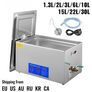 Charger l'image dans la visionneuse de galerie, Amocart 1.3L 2L 3L 6L 10L 15L 22L 30L Ultrasonic Cleaner Lave-Dishes Portable Heated Washing Machine Ultrasound Home Appliances
