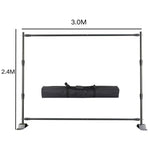 Background Stand Photo Frame Photography Crossbar Wedding Outdoor Bithday Decoration School Photographic Backdrop Party
