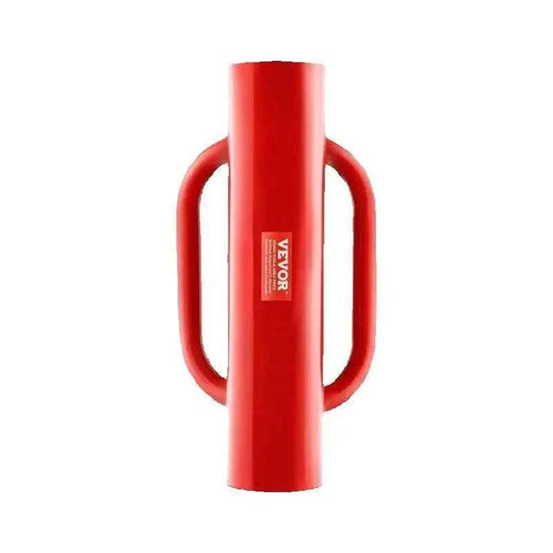 SucceBuy Fence Post Driver with Handle Pole Pounder Heavy Duty Carbon Steel Hand Post Rammer Fencing Hole Digger for Channel