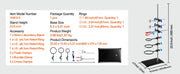 Load image into Gallery viewer, SucceBuy Lab Stand Support Laboratory Retort Support Stand Set Steel Lab Stand 23.6" Rod and 8.3" x 5.3" Cast Iron Base w/ Clamp
