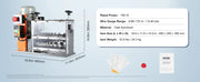 Charger l'image dans la visionneuse de galerie, Amocart Electric Wire Stripping Machine Cable Stripper Peeler 750W 1.5-32mm 10 Channels Acrylic+Aluminum Scrap Copper Recycling
