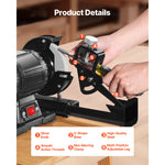 SucceBuy Multi-Grind Sharpening System Vari-Grind Pro Sharpening Jig Kit–with Platform Long Support Arm for Chisels Woodturning