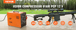 SucceBuy PCP Air Compressor, 4500PSI/30Mpa Portable PCP Airgun Compressor with Built-in Power Converter