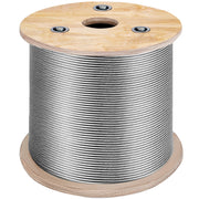 Bild in Galerie-Viewer laden, Amocart 152M/500Ft Wire Rope 316 Stainless Steel Strong Tension Soft Fishing Lifting Cable 7*7 Clothesline 1.5MM-3.2MM Diameter

