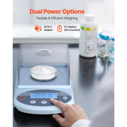 Bild in Galerie-Viewer laden, Amocart Analytical Balance High Precision Electronic Digital Analytical Balance with Glass Draft Shield for Laboratory Jewelry
