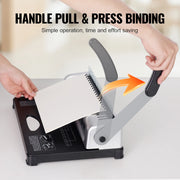 Bild in Galerie-Viewer laden, Amocart Binding Machine Comb Binding Machine 21Holes Binding 450 Sheets Book Binder Machine with 100 PCS 3/8'' Comb Binding Spines

