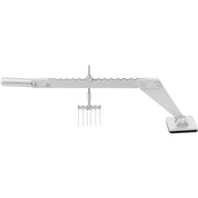 Bild in Galerie-Viewer laden, Amocart Dent Pull Bar 6 Claw Hook Dent Puller Single Leg Levelling Portable Dent Pull Bar Aluminum Alloy for Car Dent Repairing
