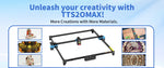 Twotrees TTS-20 Max Metal 20W Laser Engraving Machine 600x600mm Laser Cutting Machine For Cutting MDF Acrylic cnc laser engraver