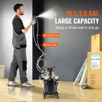 SucceBuy 10L/15L/20L/30L Spray Paint Pressure Pot Stirring Pot Tank Adjustale Pressure Pressure Pot Paint Tank Spray Gun
