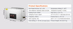 SucceBuy 2L 3L 6L 10L 22L 30L Ultrasonic Cleaner Stainless Steel Portable Heated Cleaning Washing Machine Ultrasound Appliance