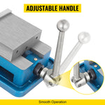 Amocart 5" Super-Lock Vise For NC/CNC Machines Bench Clamp Vise High Precision, CNC Lockdown Vise Drilling 125mm Width CNC 24KN
