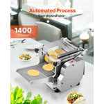 Amocart Electric Tortilla Maker Automatic Corn Tortilla Making Machine with Non-Stick Coating Electric Chapatti Machine