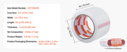 Load image into Gallery viewer, SucceBuy 6/24 Rolls 7.6CM 70M High Viscosity Clear Adhesive Tape Transparent Packaging Tape for Office Wrapping Express Packing

