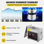 SucceBuy 2L 3L 6L 10L 22L 30L Ultrasonic Cleaner Stainless Steel Portable Cleaning Washing Machine Ultrasound Home Appliance