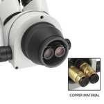 4K 2K 48MP HDMI USB VGA Microscope Camera 7X-45X Simul-Focal Stereo Trinocular Zoom Microscope Set With Auxiliary Objective Lens