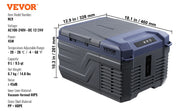 Bild in Galerie-Viewer laden, Amocart 8L to 75L Car Refrigerator Fridge Portable Icebox Single&amp;Dual Zone w/Blue Tooth Temp Adjustable for Outdoor Camping RV
