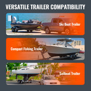 Charger l'image dans la visionneuse de galerie, Amocart Boat Trailer Guide 43”Adjustable Design Trailer Guide Poles 2PCS Rustproof Galvanized Steel Trailer Guide With PVC Pipe
