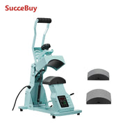 Charger l'image dans la visionneuse de galerie, Amocart Hat Heat Press Machine w 2/4pcs Interchangeable Platens Precise Temperature and Time Control Hat  Heat Press

