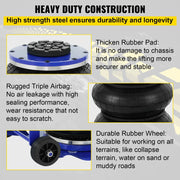 Load image into Gallery viewer, for CarTruck Van SUV Repair Tool Amocart 5Ton Triple Bag Air Jack Pneumatic Jack Inflatable Car Jack, Lifter Pneumatic Air Jack
