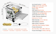 Bild in Galerie-Viewer laden, Amocart Automatic Tortilla Maker Electric Non-Stick Corn Tortilla Chapatti Machine

